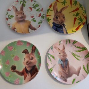 Peter Rabbit Plates Set of 4 by World Market